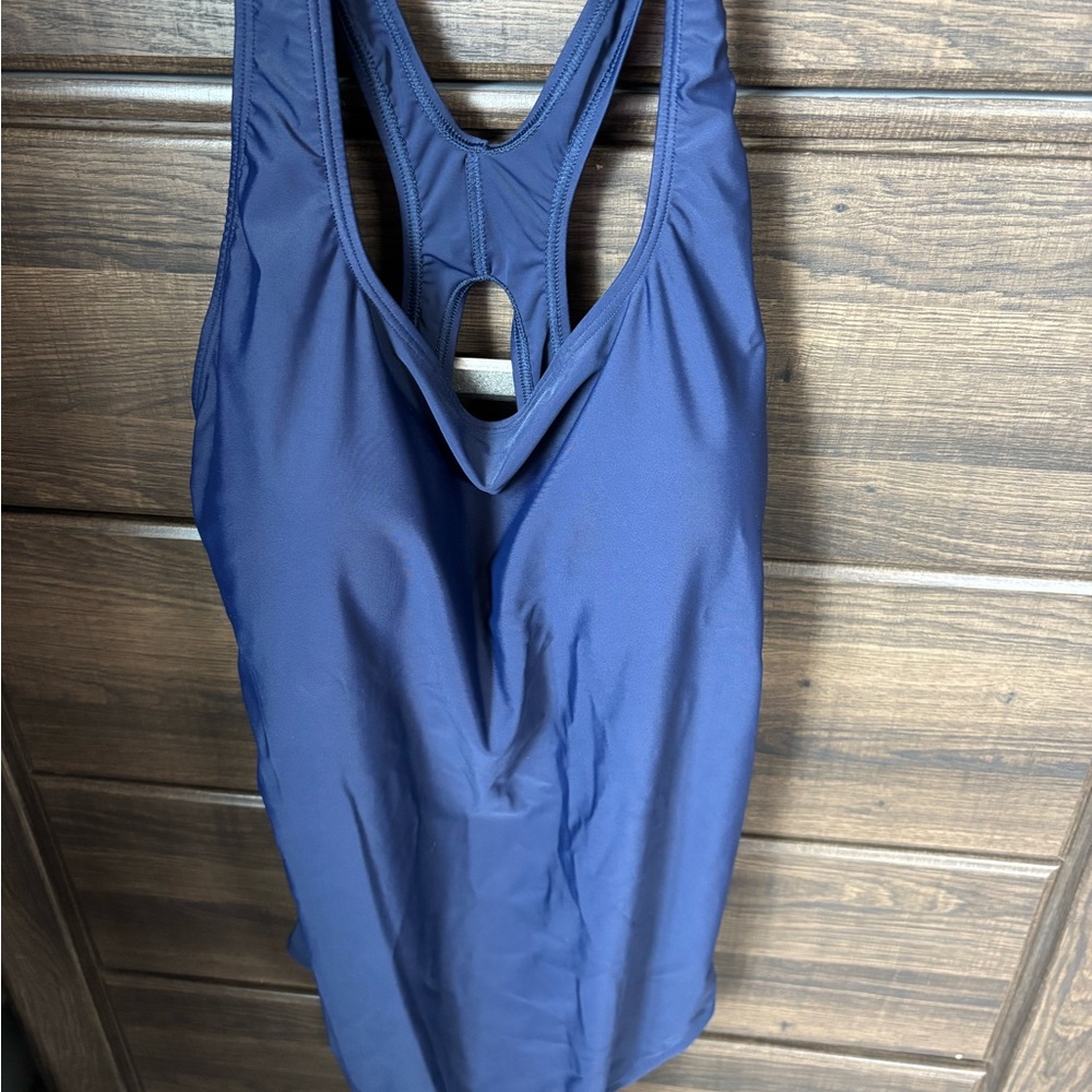 Speedo Women's Navy One-Piece Swimsuit NWT